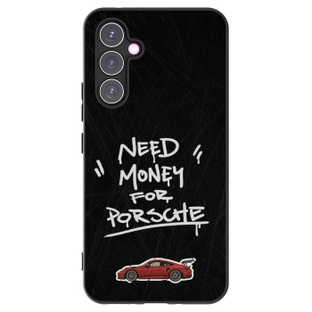 Picasee silikonowe czarne etui na Samsung Galaxy A54 5G A546B - Dark Racer