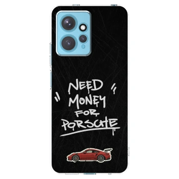 Picasee silikonowe przeźroczyste etui na Xiaomi Redmi Note 12 4G - Dark Racer