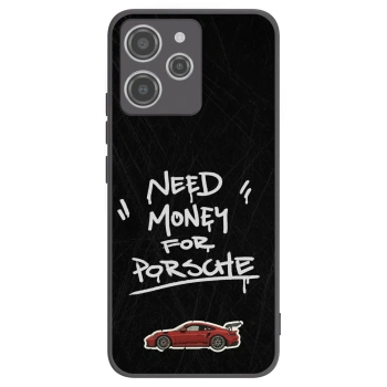 Picasee silikonowe czarne etui na Xiaomi Redmi 12 4G - Dark Racer