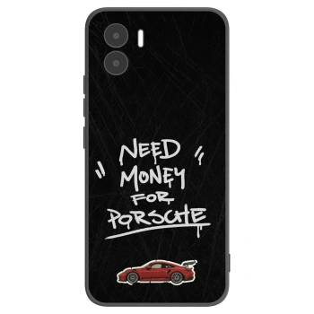 Picasee silikonowe czarne etui na Xiaomi Redmi A2 - Dark Racer