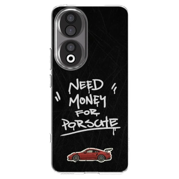 Picasee silikonowe przeźroczyste etui na Honor 90 5G - Dark Racer