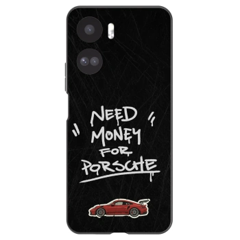 Picasee silikonowe czarne etui na Honor 90 Lite 5G - Dark Racer
