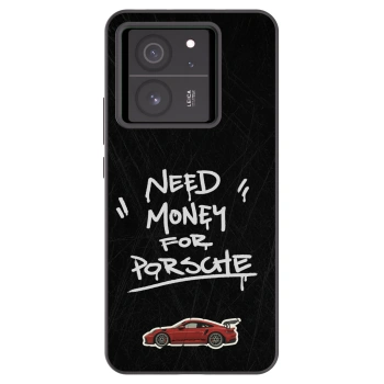 Picasee silikonowe czarne etui na Xiaomi 13T - Dark Racer