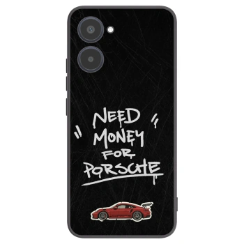 Picasee silikonowe czarne etui na Realme 10 4G - Dark Racer