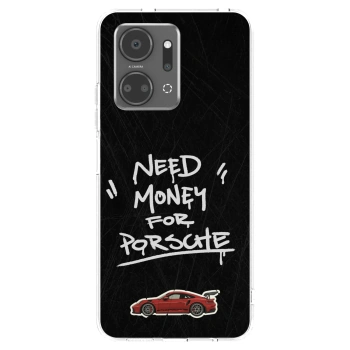 Picasee silikonowe przeźroczyste etui na Honor X7a - Dark Racer