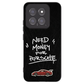 Picasee silikonowe czarne etui na Xiaomi 14 - Dark Racer