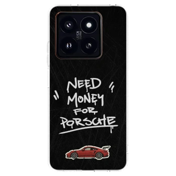 Picasee silikonowe przeźroczyste etui na Xiaomi 14 Pro - Dark Racer