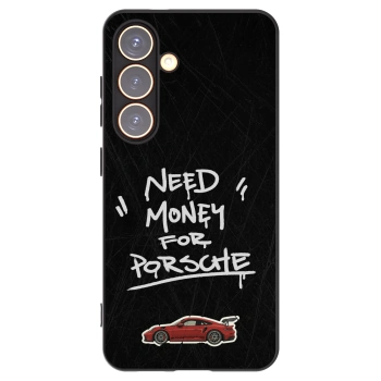 Picasee silikonowe czarne etui na Samsung Galaxy S24 S921B 5G - Dark Racer