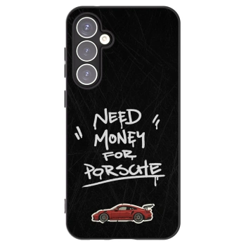 Picasee silikonowe czarne etui na Samsung Galaxy S23 FE S711B - Dark Racer