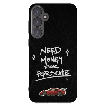 Picasee silikonowe przeźroczyste etui na Samsung Galaxy S23 FE S711B - Dark Racer