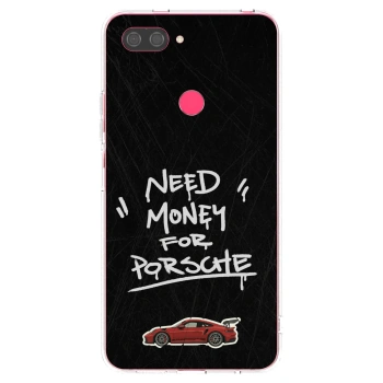 Picasee silikonowe przeźroczyste etui na Xiaomi Mi 8 Lite - Dark Racer