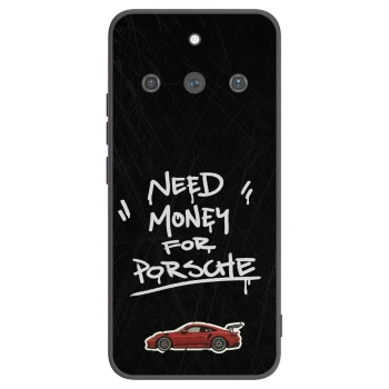 Picasee silikonowe czarne etui na Realme 11 Pro+ - Dark Racer