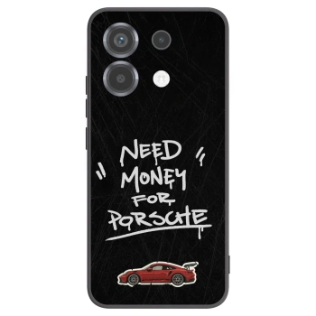 Picasee silikonowe czarne etui na Xiaomi Poco X6 - Dark Racer