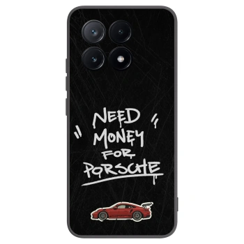Picasee silikonowe czarne etui na Xiaomi Poco X6 Pro - Dark Racer