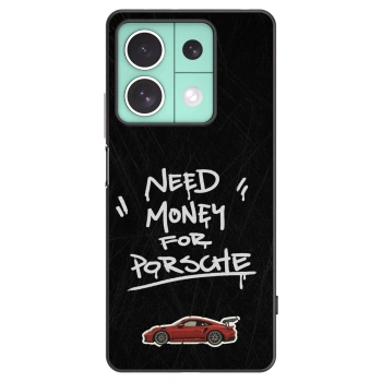Picasee silikonowe czarne etui na Xiaomi Redmi Note 13 5G - Dark Racer