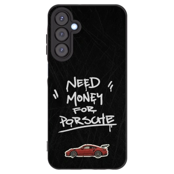 Picasee silikonowe czarne etui na Samsung Galaxy A25 A256B 5G - Dark Racer