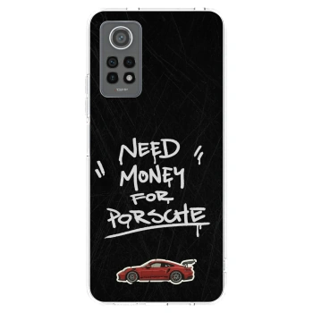 Picasee silikonowe przeźroczyste etui na Xiaomi Redmi Note 12 Pro 4G - Dark Racer