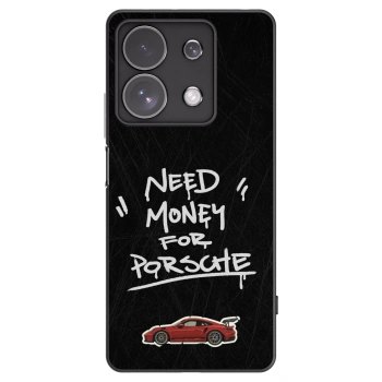 Picasee silikonowe czarne etui na Xiaomi Redmi Note 13 Pro 4G - Dark Racer