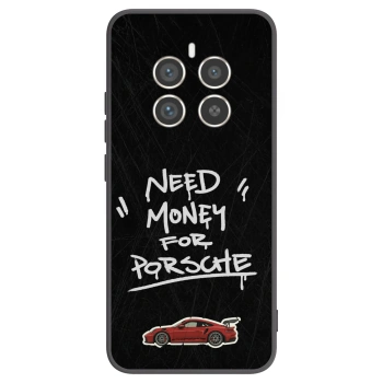 Picasee silikonowe czarne etui na Realme 12 Pro 5G - Dark Racer