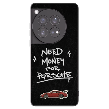 Picasee silikonowe czarne etui na OnePlus 12 5G - Dark Racer