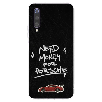 Picasee silikonowe przeźroczyste etui na Xiaomi Mi 9 - Dark Racer