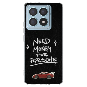 Picasee silikonowe przeźroczyste etui na Xiaomi 14T Pro - Dark Racer