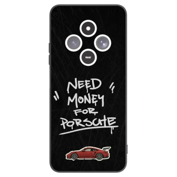 Picasee silikonowe czarne etui na Xiaomi Redmi 14C - Dark Racer