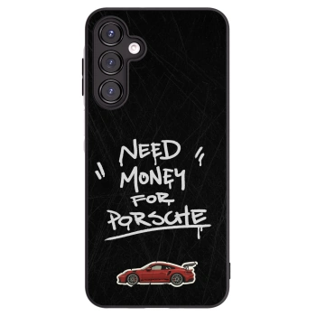 Picasee silikonowe czarne etui na Samsung Galaxy A16 5G - Dark Racer