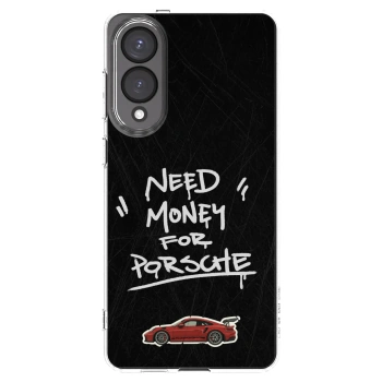 Picasee silikonowe przeźroczyste etui na Samsung Galaxy S25 Edge 5G - Dark Racer