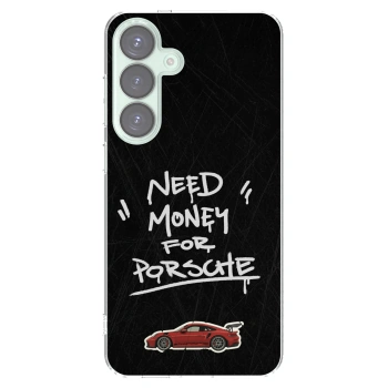 Picasee silikonowe przeźroczyste etui na Samsung Galaxy S25+ 5G - Dark Racer