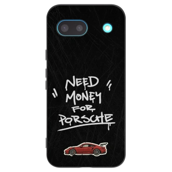 Picasee silikonowe czarne etui na Google Pixel 8a - Dark Racer