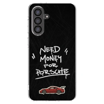 Picasee silikonowe przeźroczyste etui na Samsung Galaxy A56 5G A566B - Dark Racer