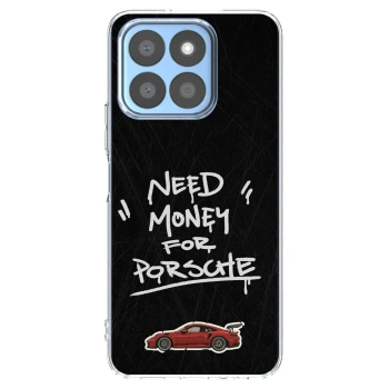 Picasee silikonowe przeźroczyste etui na Honor X8c - Dark Racer