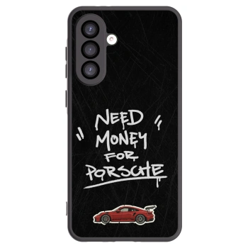 Picasee silikonowe czarne etui na Samsung Galaxy A26 5G A266B - Dark Racer