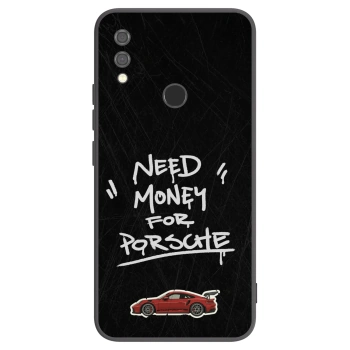 Picasee silikonowe czarne etui na Xiaomi Redmi Note 7 - Dark Racer