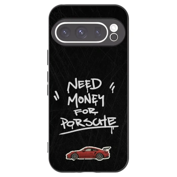 Picasee silikonowe czarne etui na Google Pixel 9 Pro - Dark Racer