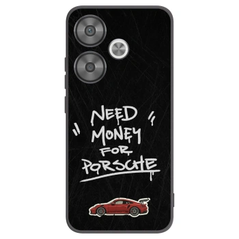 Picasee silikonowe czarne etui na Xiaomi Poco F6 - Dark Racer