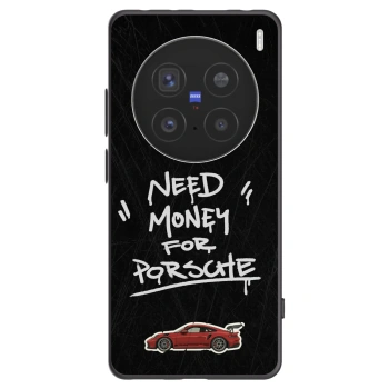 Picasee silikonowe czarne etui na Vivo X200 Pro - Dark Racer