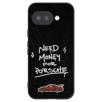 Picasee silikonowe czarne etui na Google Pixel 9a - Dark Racer