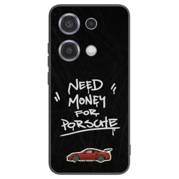 Picasee silikonowe czarne etui na Xiaomi Redmi Note 14S - Dark Racer