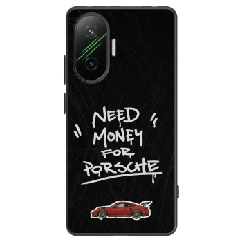 Picasee silikonowe czarne etui na Xiaomi Poco F7 5G - Dark Racer