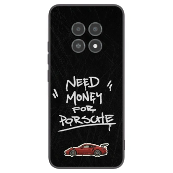 Picasee silikonowe czarne etui na Realme 12X - Dark Racer