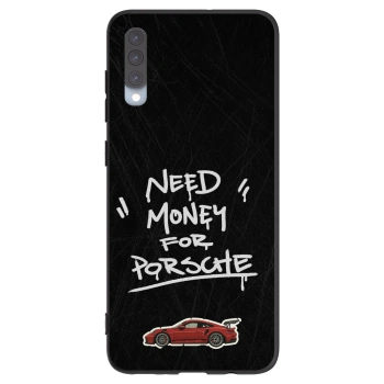 Picasee silikonowe czarne etui na Samsung Galaxy A70 A705F - Dark Racer