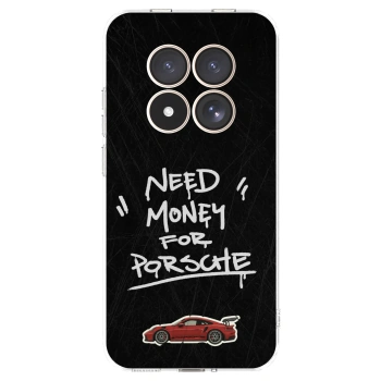 Picasee silikonowe przeźroczyste etui na Xiaomi Redmi Note 15 Pro 4G - Dark Racer