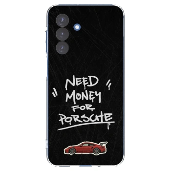 Picasee silikonowe przeźroczyste etui na Samsung Galaxy A17 5G - Dark Racer