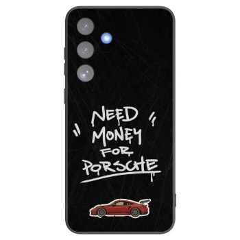 Picasee silikonowe czarne etui na Samsung Galaxy S25 FE 5G - Dark Racer