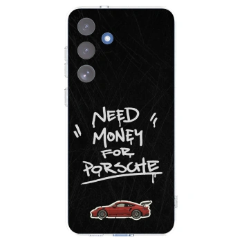 Picasee silikonowe przeźroczyste etui na Samsung Galaxy S25 FE 5G - Dark Racer