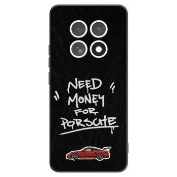 Picasee silikonowe czarne etui na Xiaomi Redmi Note 15 4G - Dark Racer