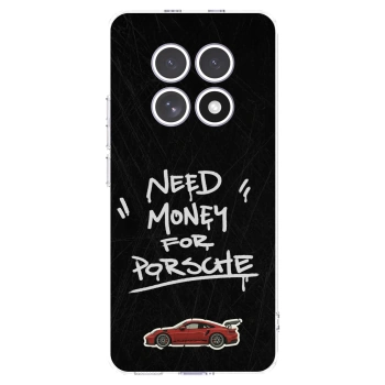 Picasee silikonowe przeźroczyste etui na Xiaomi Redmi Note 15 4G - Dark Racer