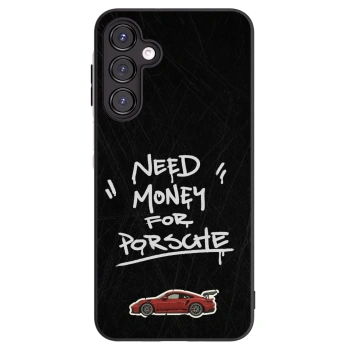 Picasee silikonowe czarne etui na Samsung Galaxy A16 4G - Dark Racer